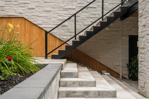 Stone steps