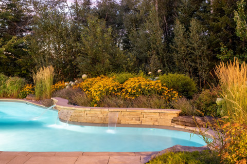 Water feature wall